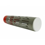 slot pipe / split tube HYBRID Titanium /PVC